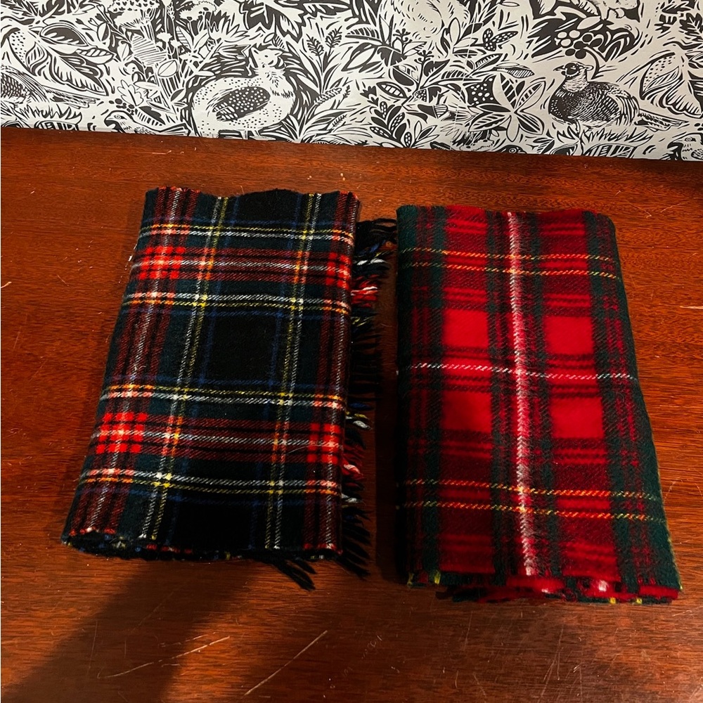 Set of Vintage Made in Scotland Scarves